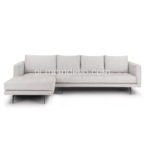 Lewa sofa segmentowa Parker Coconut White